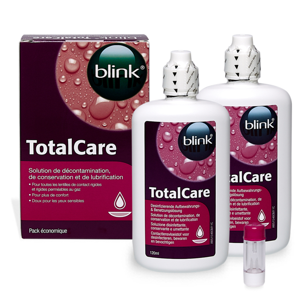 produit lentille TotalCare 2x120ml