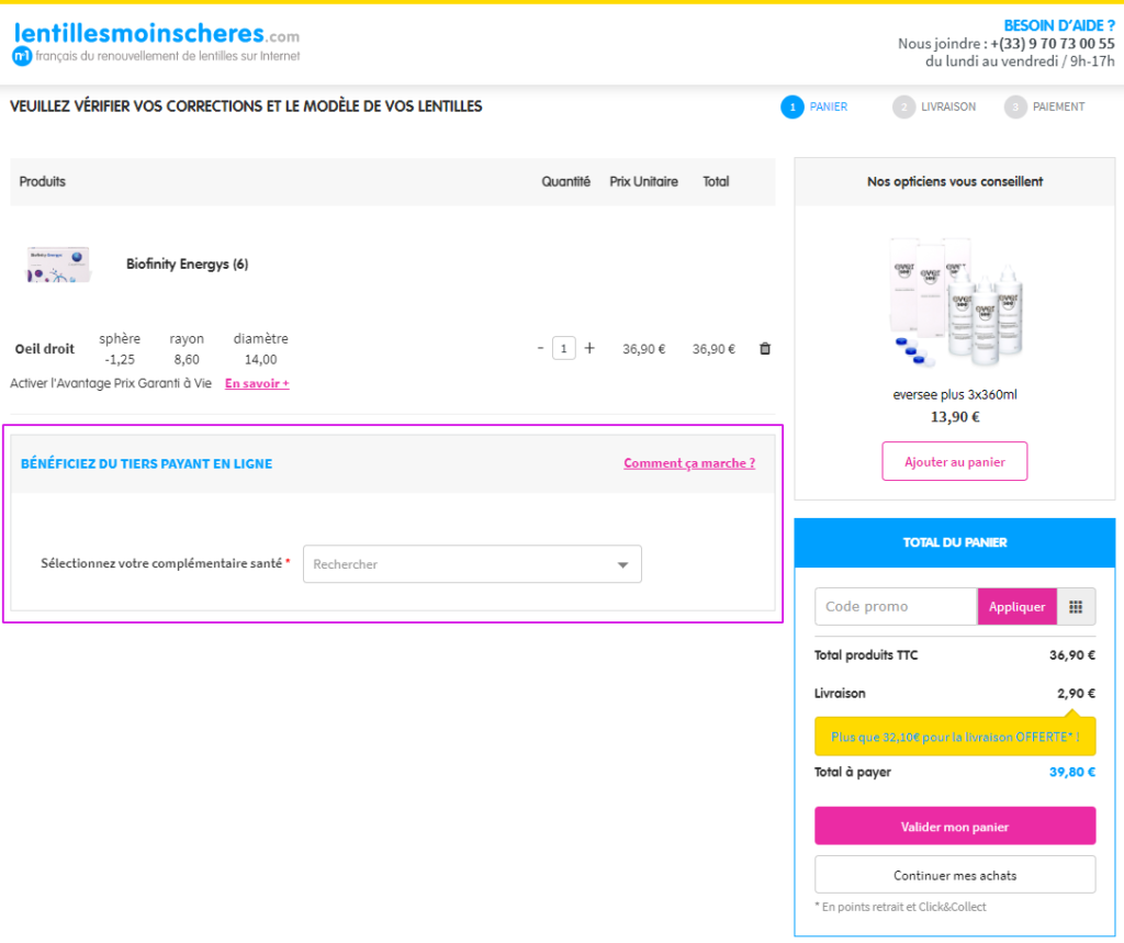 Tiers Payant Bénéficiaire