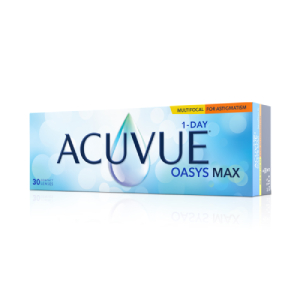 achat lentilles ACUVUE Oasys MAX 1-Day Multifocal For Astigmatism (30)