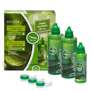 achat produit lentilles Alvera 2x350ml + 100ml