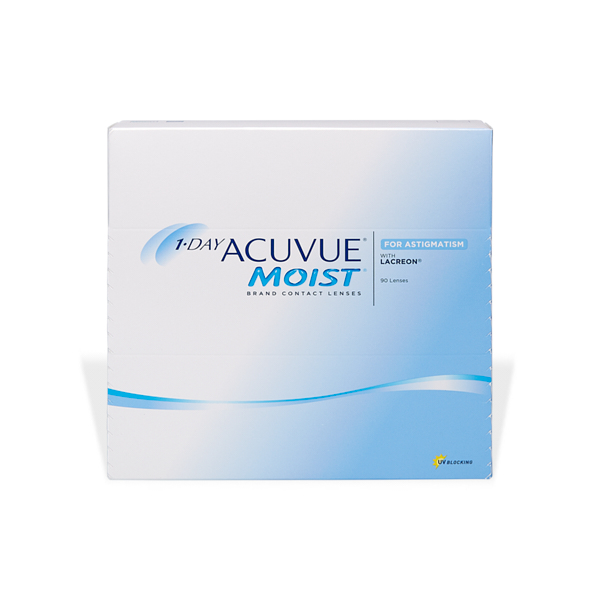 produit lentille 1-Day ACUVUE Moist for Astigmatism (90)