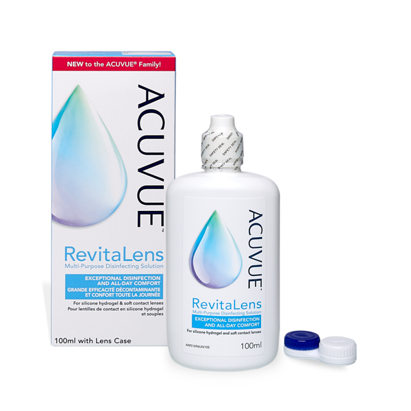 produit lentille Acuvue RevitaLens 100ml