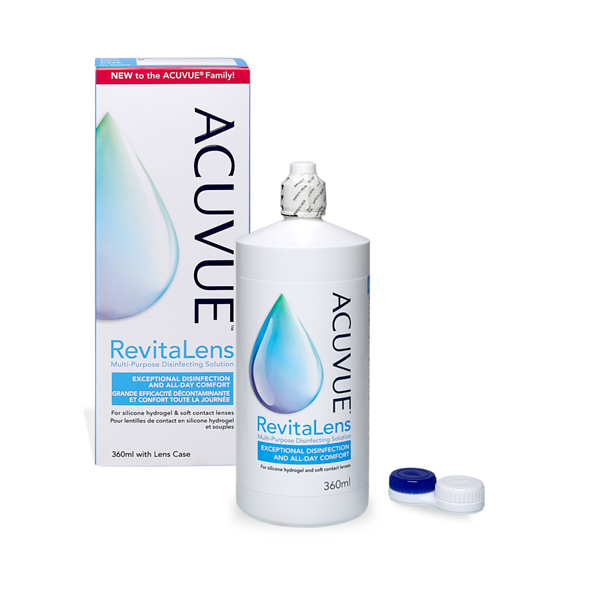 produit lentille Acuvue RevitaLens 360ml