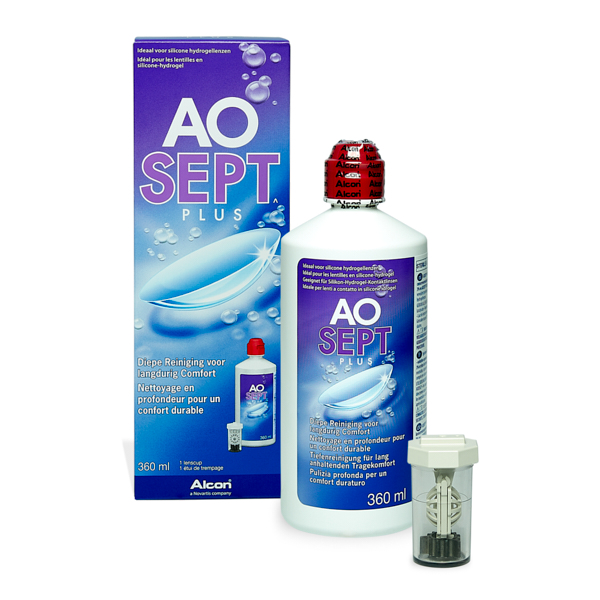 produit lentille Aosept Plus 360ml