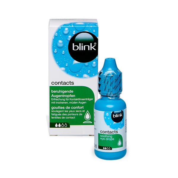 produit lentille Blink contacts 10ml