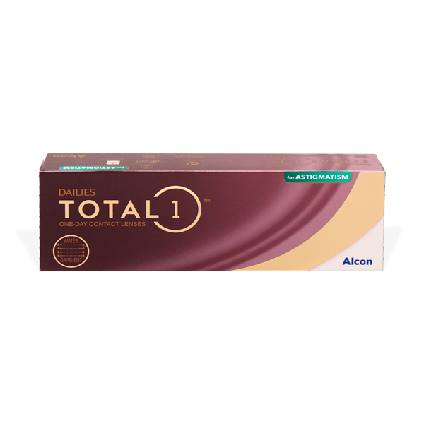 produit lentille DAILIES TOTAL 1 For Astigmatism (30)