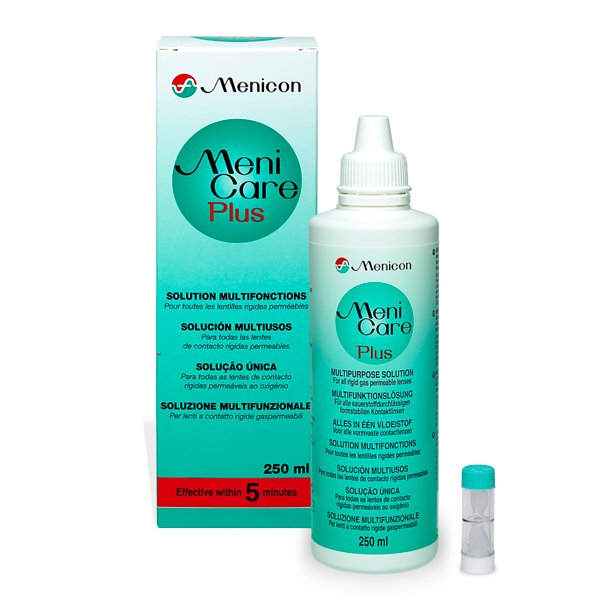 Produit lentilles Menicare Plus 250ml