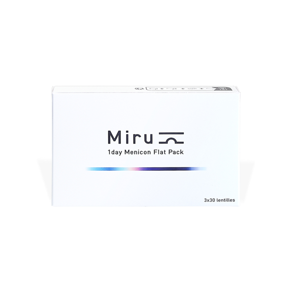 produit lentille Miru 1day Flat Pack (90)
