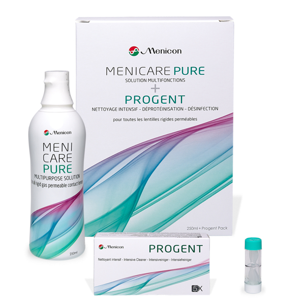 Menicare Pure - Solution d'entretien lentilles de contact