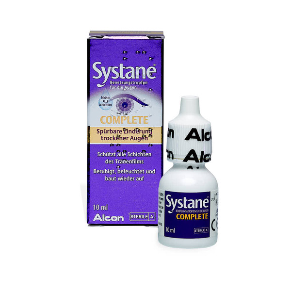 produit lentille Systane COMPLETE 10ml